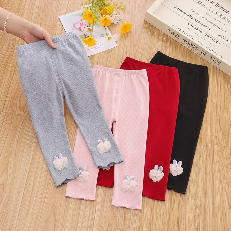 [102330] - Bawahan Legging / Celana Panjang Anak - Motif Little Love 3D