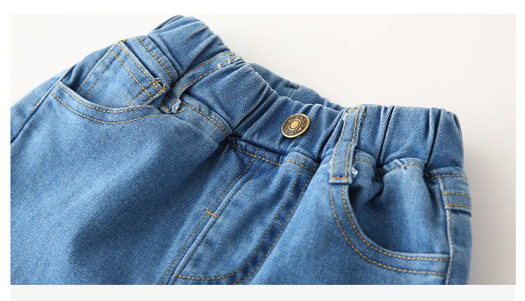 [119299]- Celana Jeans Keren Anak - Natural Color