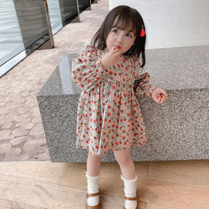 [507531] - Dress Fashion Anak Perempuan - Motif Ribbon Back