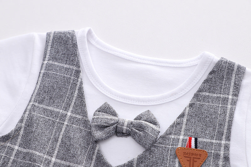[368437] - Setelan Kemeja Fashion Anak - Motif Tartan Plaid