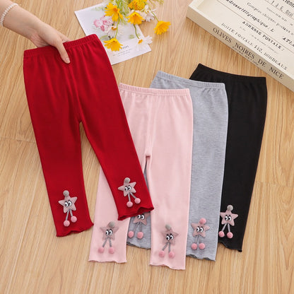 [102326] - Bawahan Legging / celana Panjang Anak - Motif Eyes Star 3D