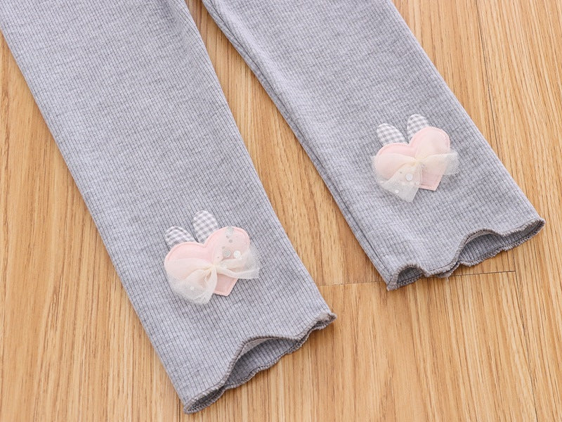 [102330] - Bawahan Legging / Celana Panjang Anak - Motif Little Love 3D
