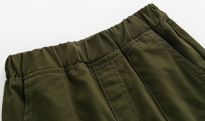[513320] - Bawahan Pendek / Celana Style Santai Anak Import - Motif Pocket Style