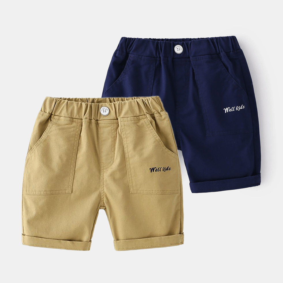 [513322] - Bawahan Pendek / Celana Style Santai Anak - Motif Pocket Kids
