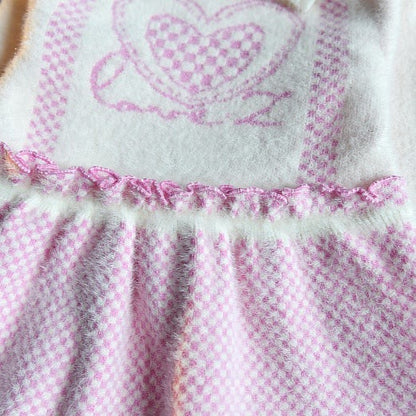[363450] - Dress Anak Fashion - Motif Knitted Love