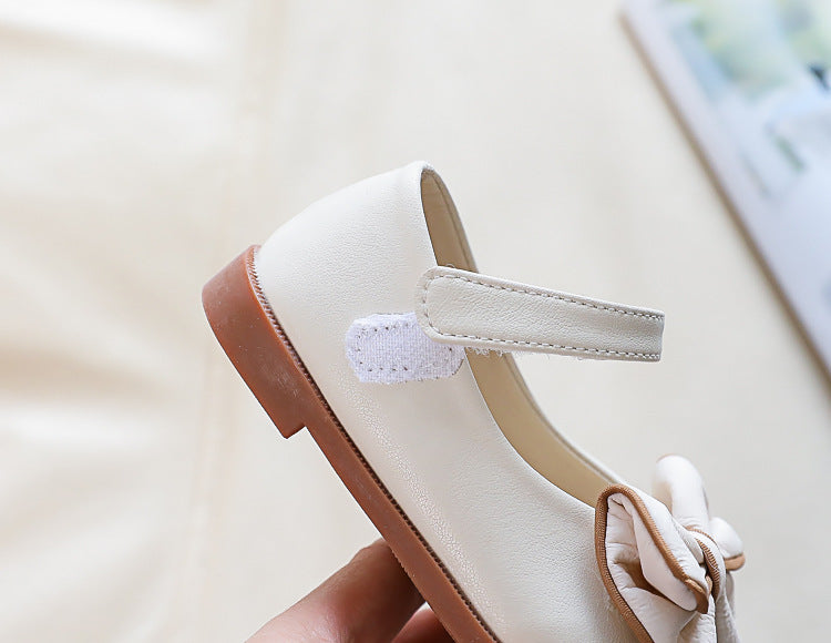 [343277] - Sepatu Flat Shoes Sepatu Balet Anak Perempuan - Motif Wrinkle Tape