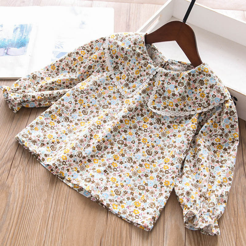 [363425] - Setelan Ootd Suspender Fashion Anak Perempuan - Motif Little Flower