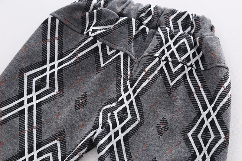 [340215] - Setelan 3 in 1 Jas Blazer Formal Anak Cowok - Motif Regular Pattern