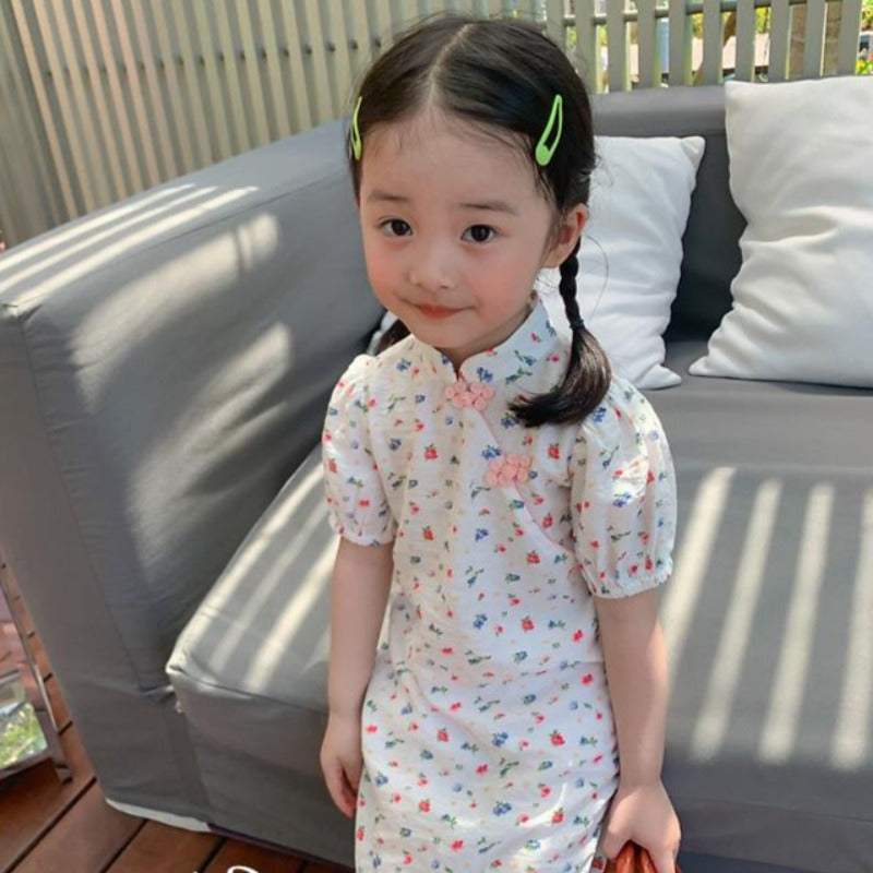 [507449] - Dress Fashion Anak Perempuan - Motif Simple Color