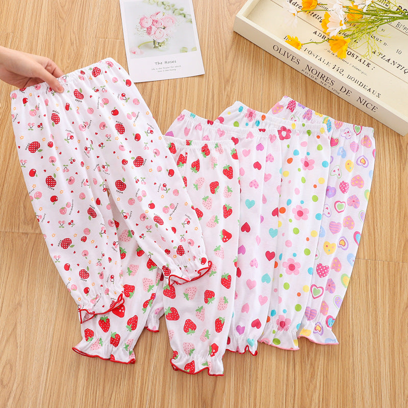 [102346] - Bawahan / Celana Harem Panjang Anak - Motif Cute Apple
