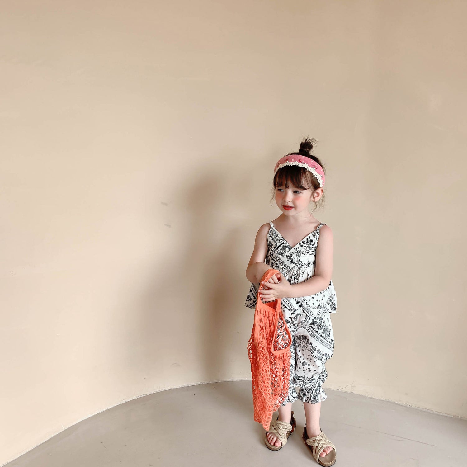 [507597] - Setelan Fashion Anak Perempuan - Motif Abstract Pattern