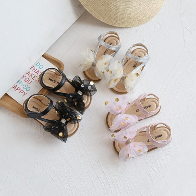 [381171] - Sepatu Sandal Anak Stylish Import - Motif Dew Ribbon