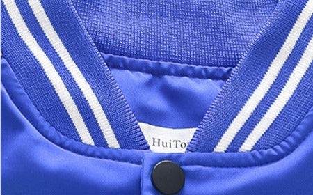 [119357] - Atasan Jaket Baseball Varsity Anak Cowok - Motif Racer Au