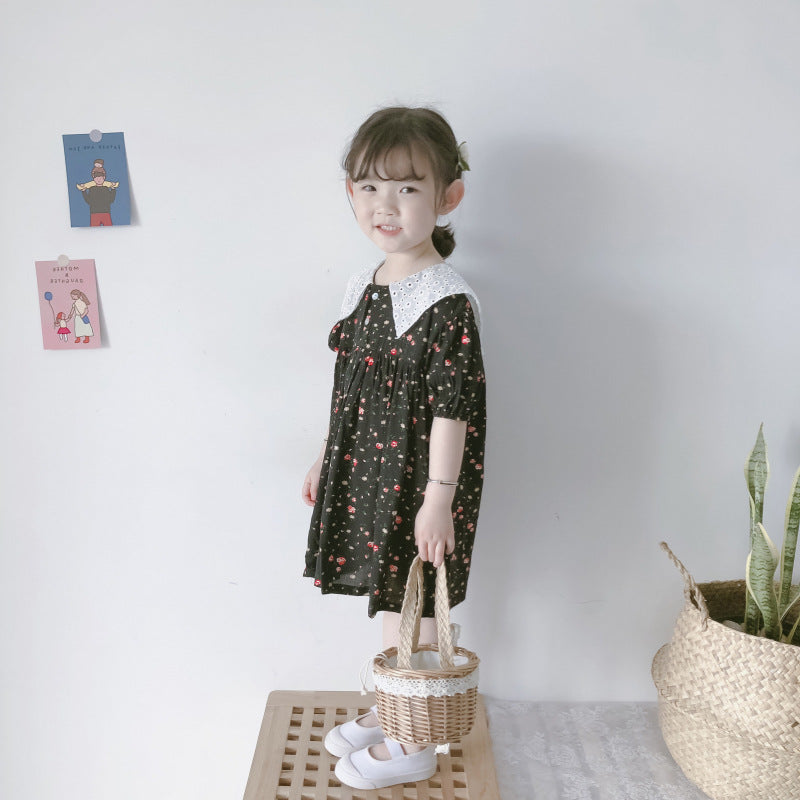 [507283] - Dress Fashion Anak Perempuan - Motif Red Spot