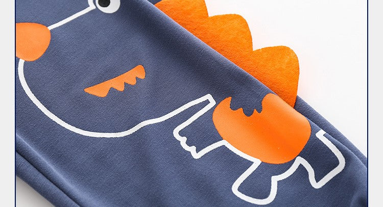[513258] - Bawahan Santai Celana Jogger Anak - Motif Horned Animals 3D