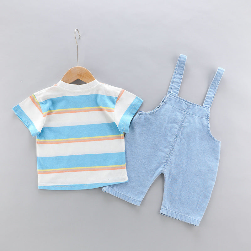 [368384] - Setelan Overall Fashion Anak - Motif Koala Face