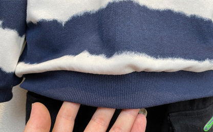 [119360] - Atasan Sweater Crewneck Lengan Panjang Anak Cowok Cewek - Motif Plain Line