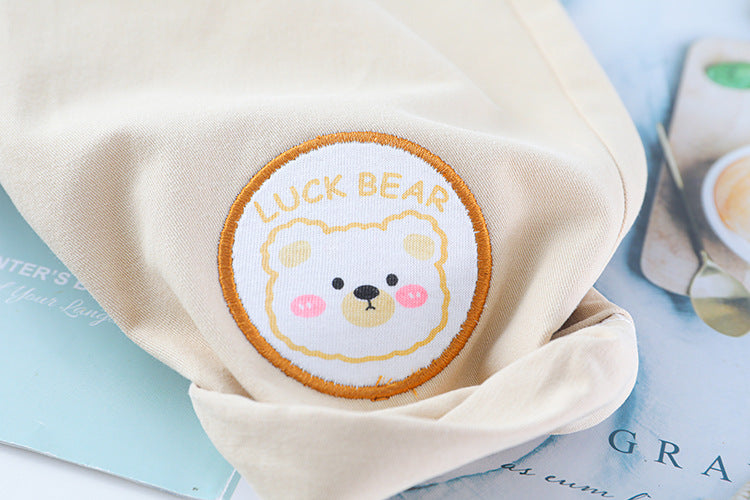 [340200] - Setelan 3D Jaket Hoodie 3 in 1 Celana Chino Anak Perempuan - Motif Winked Animal