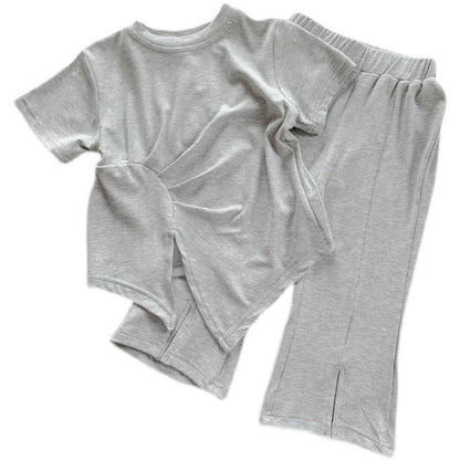 [363508] - Setelan Anak Fashion Import - Motif Plain Clean