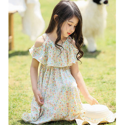 [507245] - Dress Fashion Anak Perempuan - Motif Little Flowers