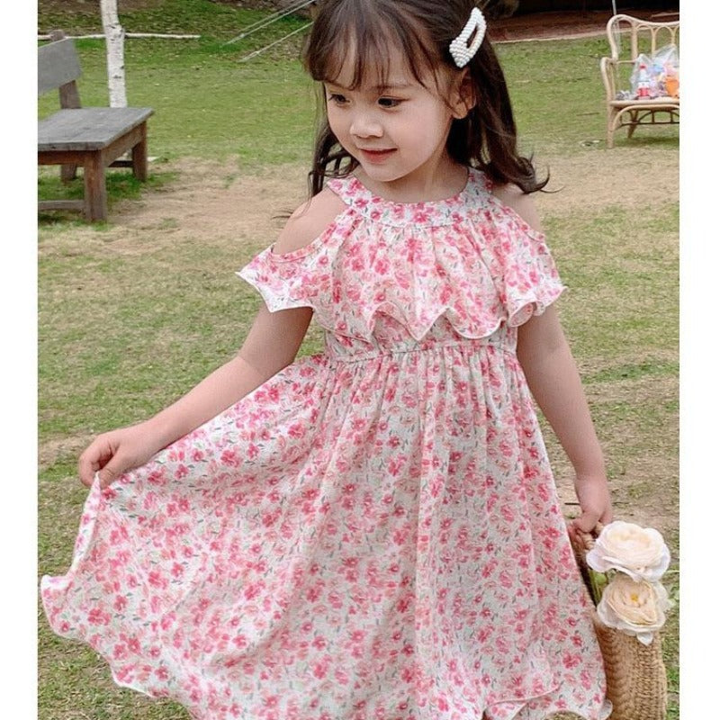 [507245] - Dress Fashion Anak Perempuan - Motif Little Flowers