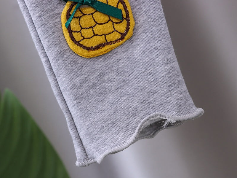 [102332] - Bawahan Legging / Celana Panjang Anak - Motif Pineapple 3D