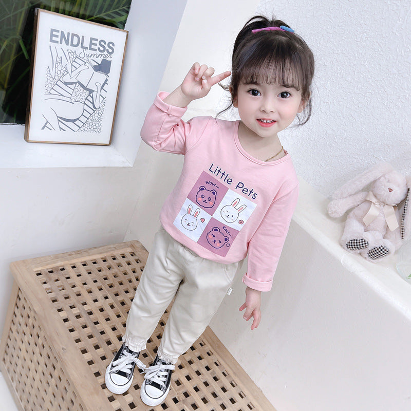 [340190] - Setelan 3 in 1 Trendy Anak - Motif Rabbit Face 3D