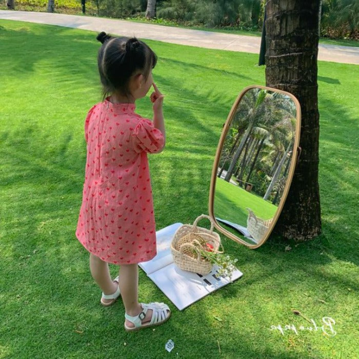 [507449] - Dress Fashion Anak Perempuan - Motif Simple Color