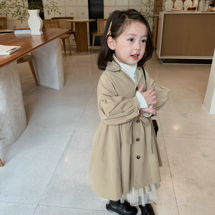 [507669] - Dress Blazer Gaya Korea Anak Perempuan - Motif Back Strap