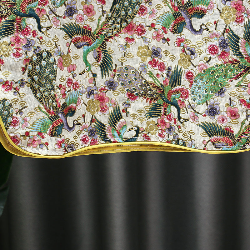 [368527] - Dress Kutung Fashion Anak - Motif Abstract Peacock