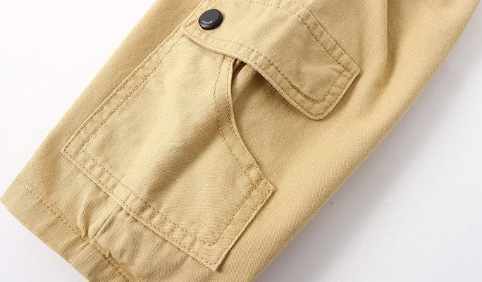 [513332] - Bawahan Pendek / Celana Style Santai Anak - Motif Button Pouch