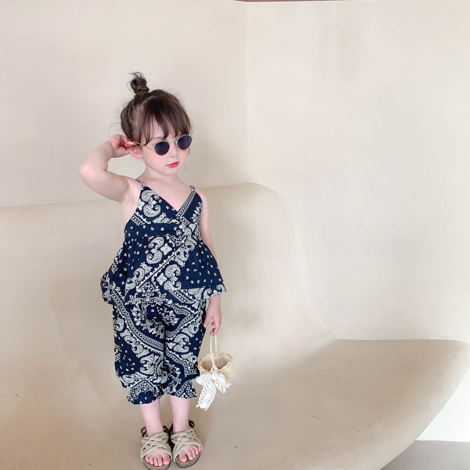 [507597] - Setelan Fashion Anak Perempuan - Motif Abstract Pattern