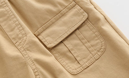 [513315] - Bawahan Pendek / Celana Style Santai Anak Import - Motif Pocket Smile