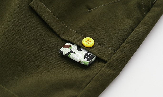 [513320] - Bawahan Pendek / Celana Style Santai Anak - Motif Pocket Style