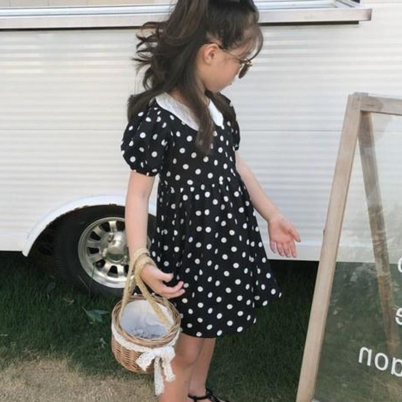[507325] - Dress Fashion Anak Perempuan - Motif Color Spot