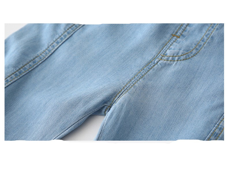 [119248] - Celana Panjang Anak Import - Motif Plain Denim
