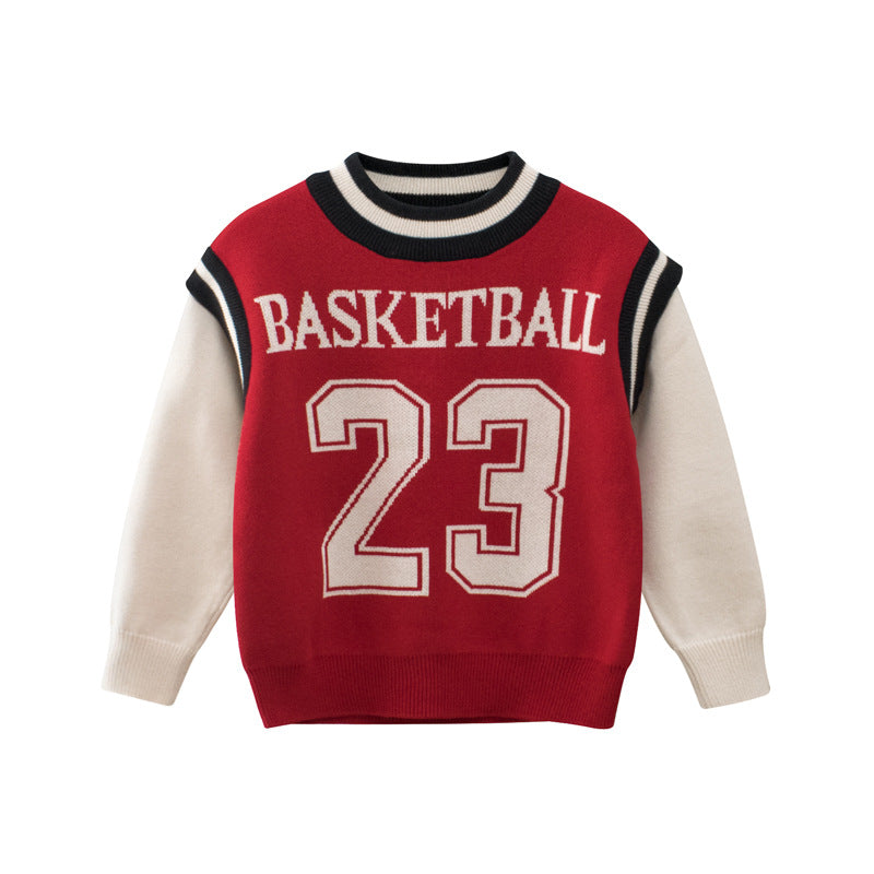 [121319] - Atasan Sweater Fashion Anak Model Rompi - Motif Club Sport