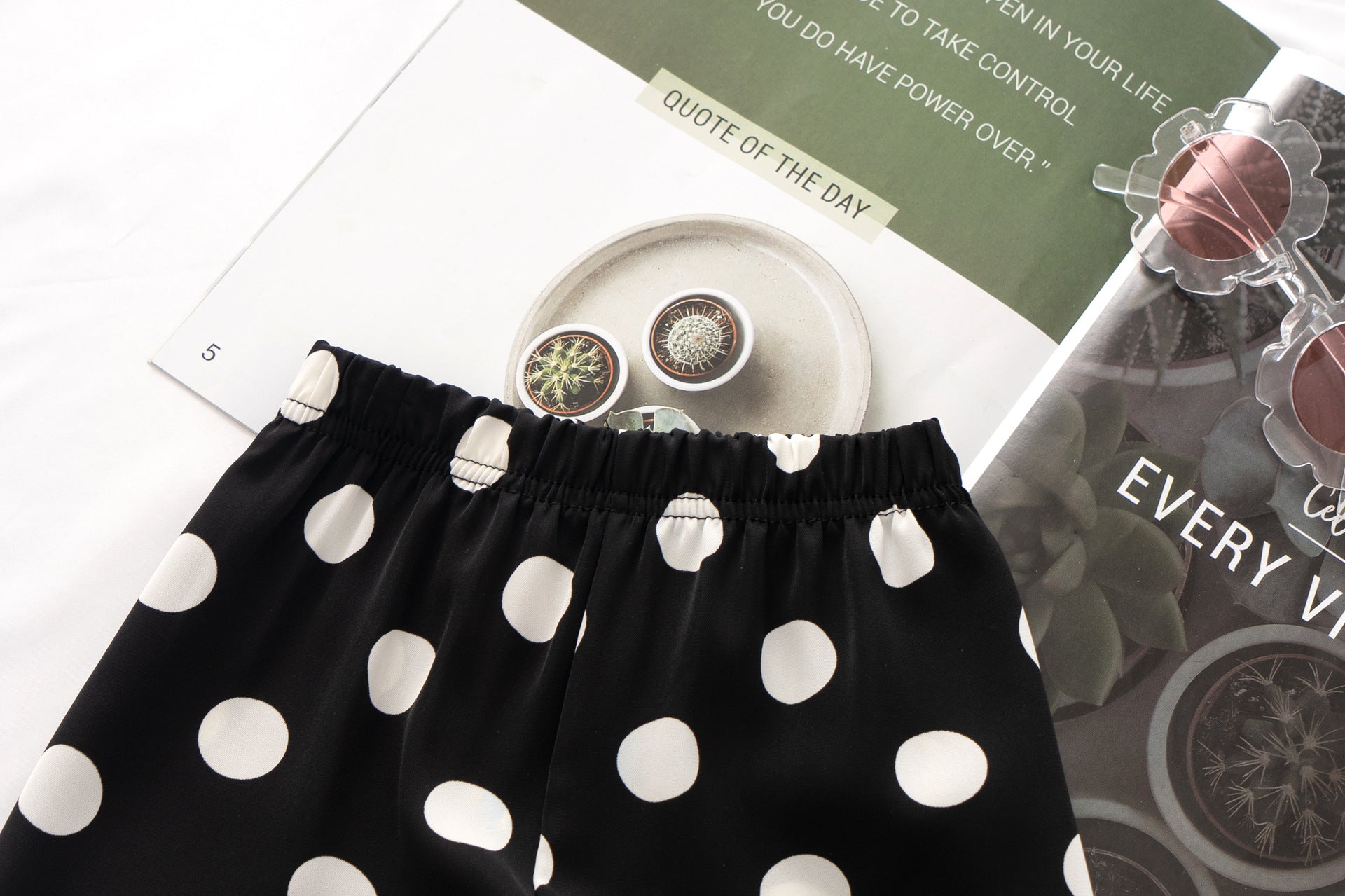 [368366] - Celana Harem Anak Perempuan - Motif Round Spots