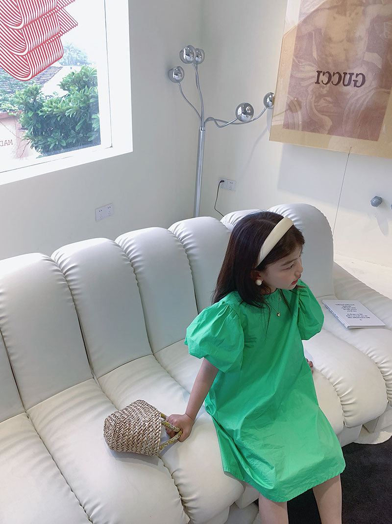 [507580] - Dress Anak Perempuan - Motif Inflated Arms