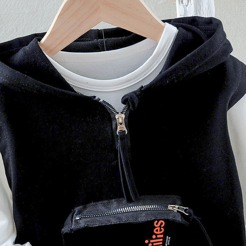 [368556] - Setelan Jaket 3 IN 1 Anak Fashionable - Motif Plain Color