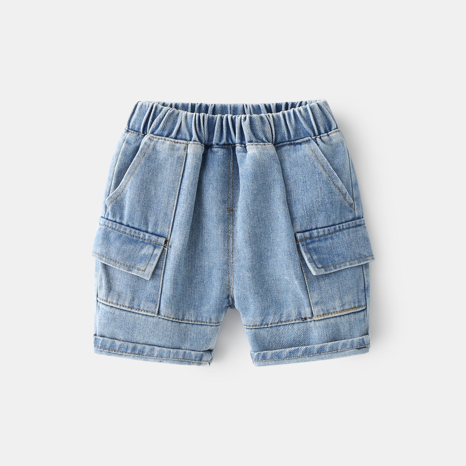 [513357] - Celana Jeans Pendek Fashion Anak - Motif Side Pocket