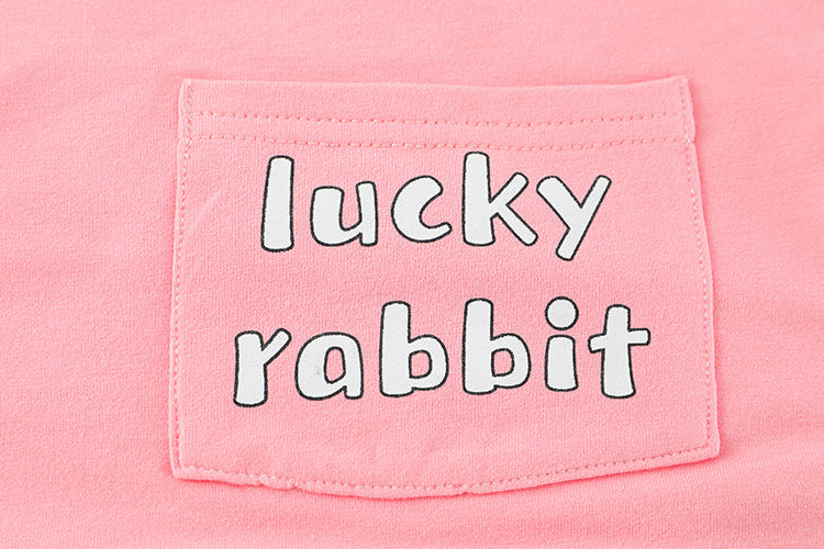 [340207] - Setelan Sweater Crewneck Celana Jogger Anak Perempuan - Motif Happy Bear