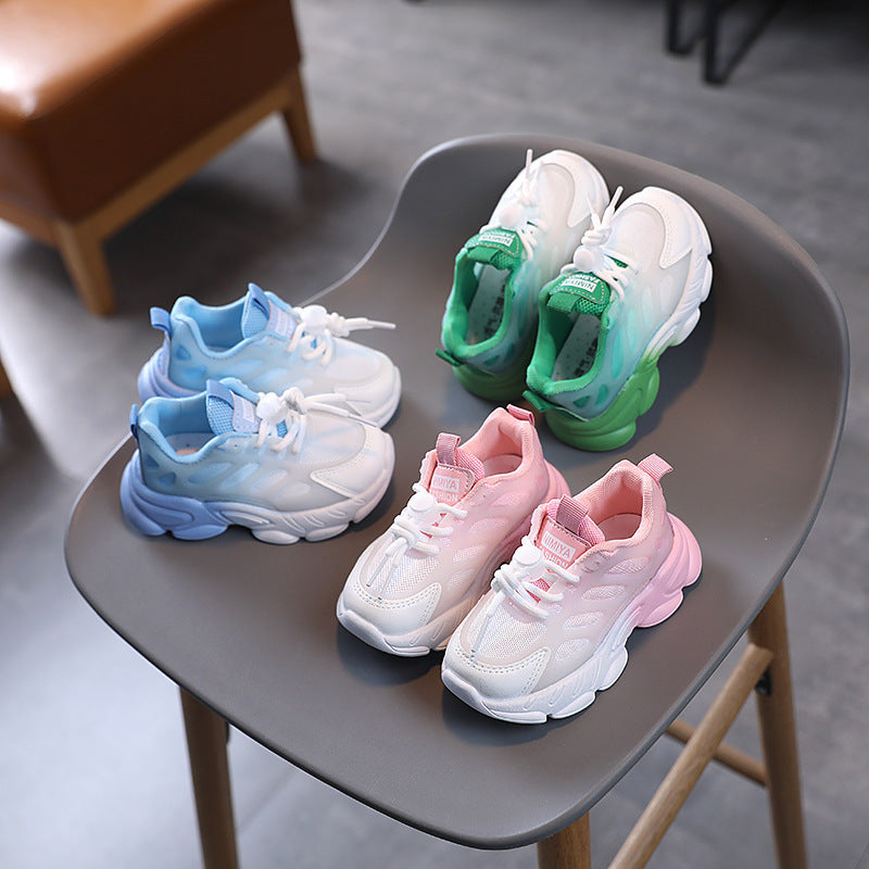 [343280] - Sepatu Gaya Dad Sneakers Anak Cowok Cewek - Motif Mix Color