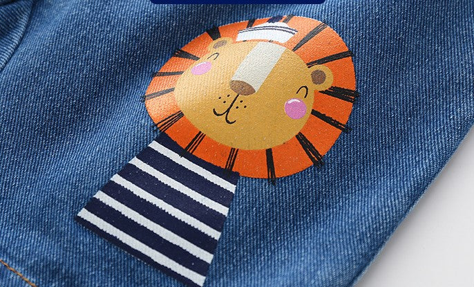 [513345] - Bawahan Pendek Fashion Anak - Motif Desert Lion