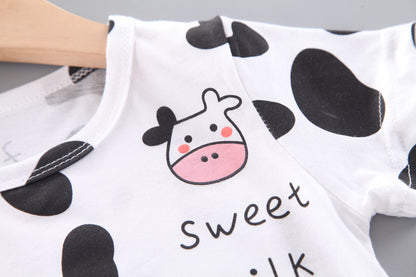 [368407] - Setelan Overall Fashion Anak Import - Motif Beef Striped