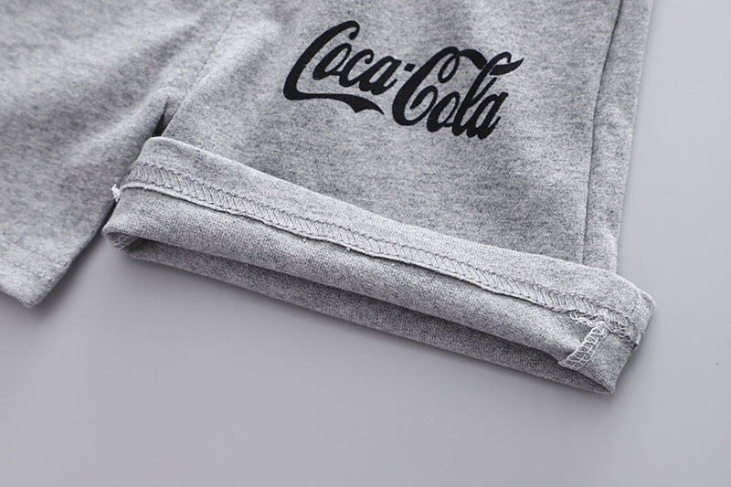 [368374] - Setelan Hoodie Fashion Anak - Motif Coca Cola