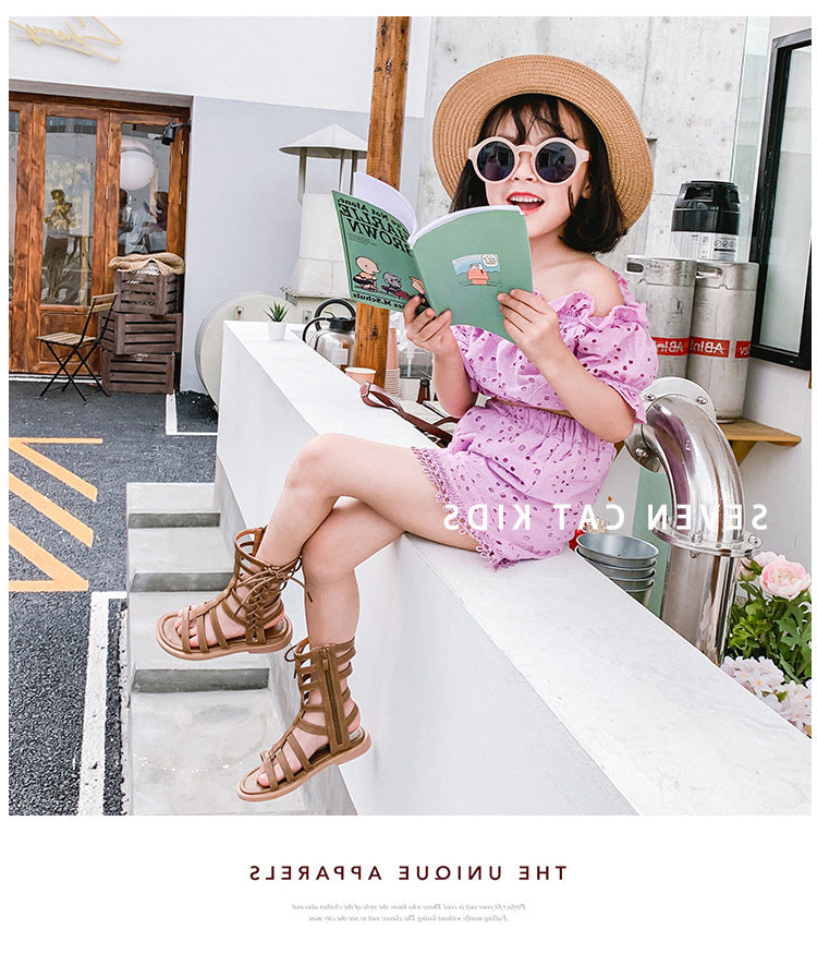 [507254] - Setelan Trendy Anak Perempuan - Motif Smooth Hole