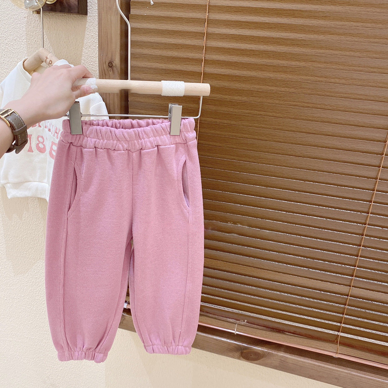 [363598] - Setelan Sweater Celana Jogger Anak Perempuan - Motif Like Numbers