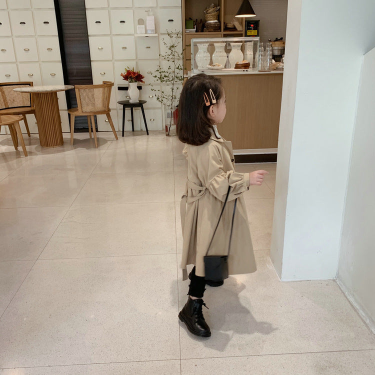 [507669] - Dress Blazer Gaya Korea Anak Perempuan - Motif Back Strap