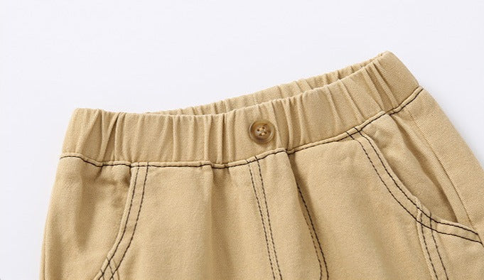 [513602] - Bawahan Celana Panjang Chino Anak Laki-Laki - Motif Two Lines